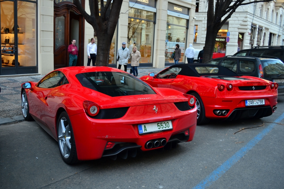 458 Italia , F430 spider