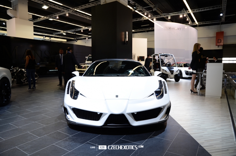 ferrari 458 mansory front