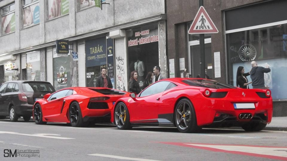 458 Italia & Aventador