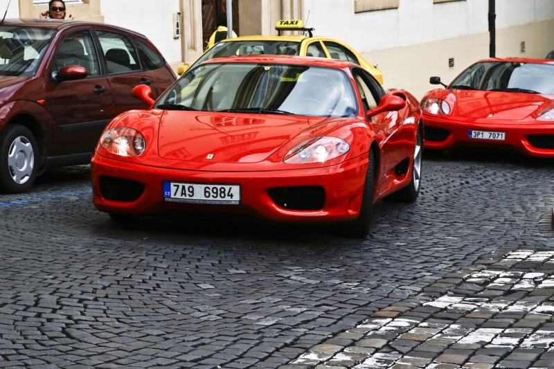 2x Ferrari 360 druhy raz