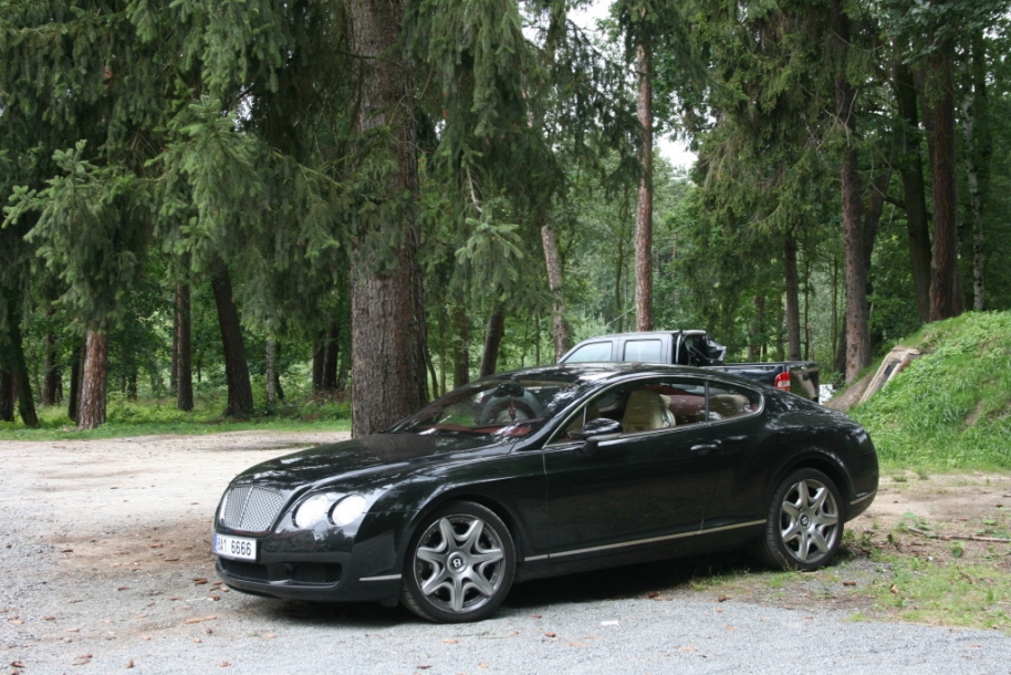 Continental GT v lese