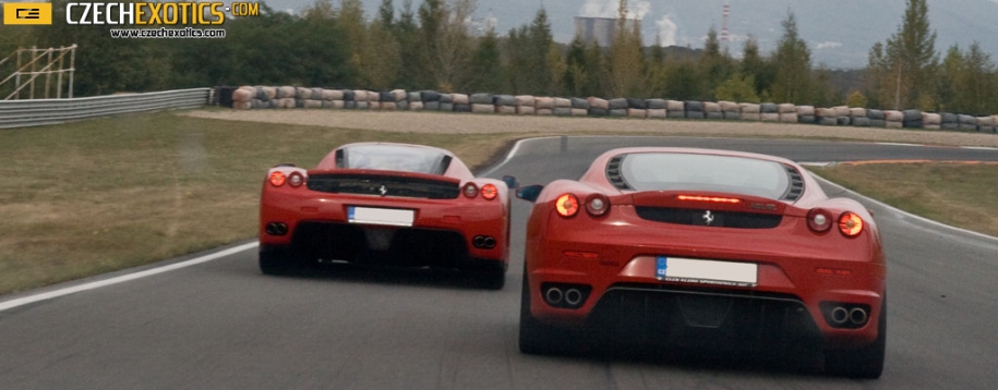 Ferrari Enzo na okruhu!